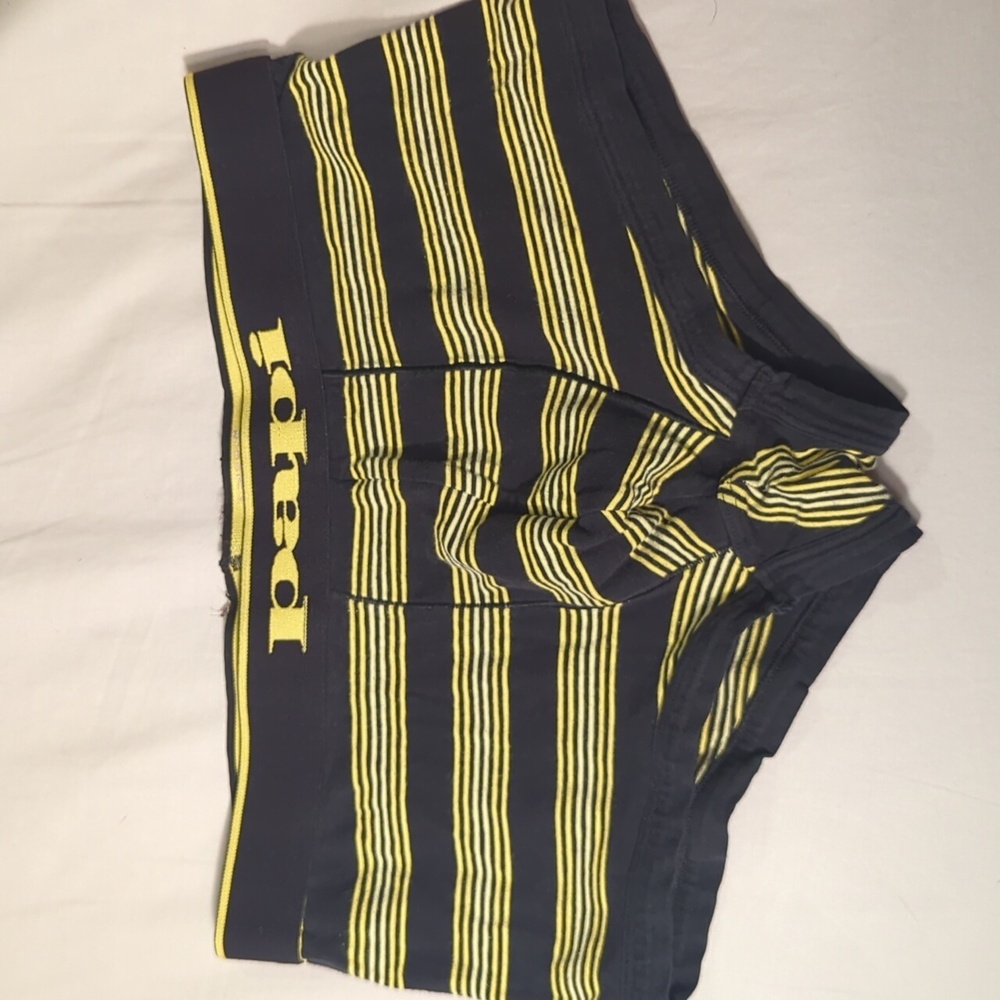 Papi Underwear Yellow Strips Trunks